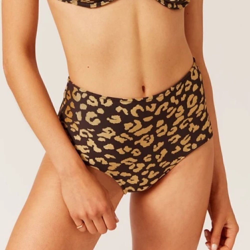 LSOLID & STRIPED - Gold Leopard Ginger Bottom - Picture 3 of 7